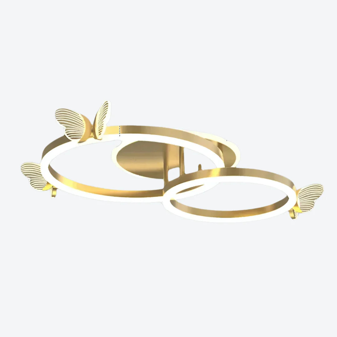 Butterfly LED Ceiling Lamp in Butterfly Design