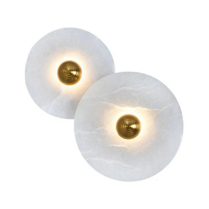 Vivia Round LED Wall Lamp from Albast in Scandinavian Style