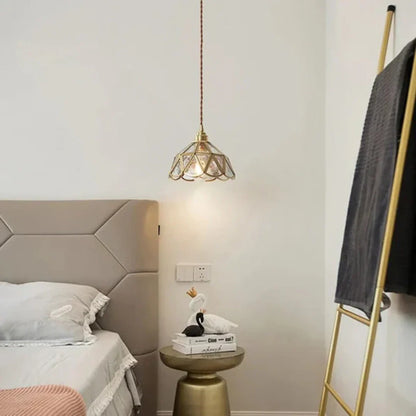 Brivon Design Hanging Lamp Stained Glass