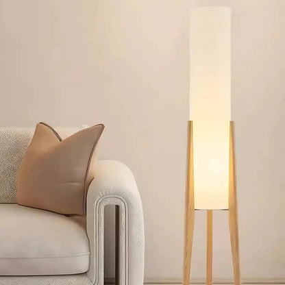 Solstice Wooden Floor Lamp for Living Room