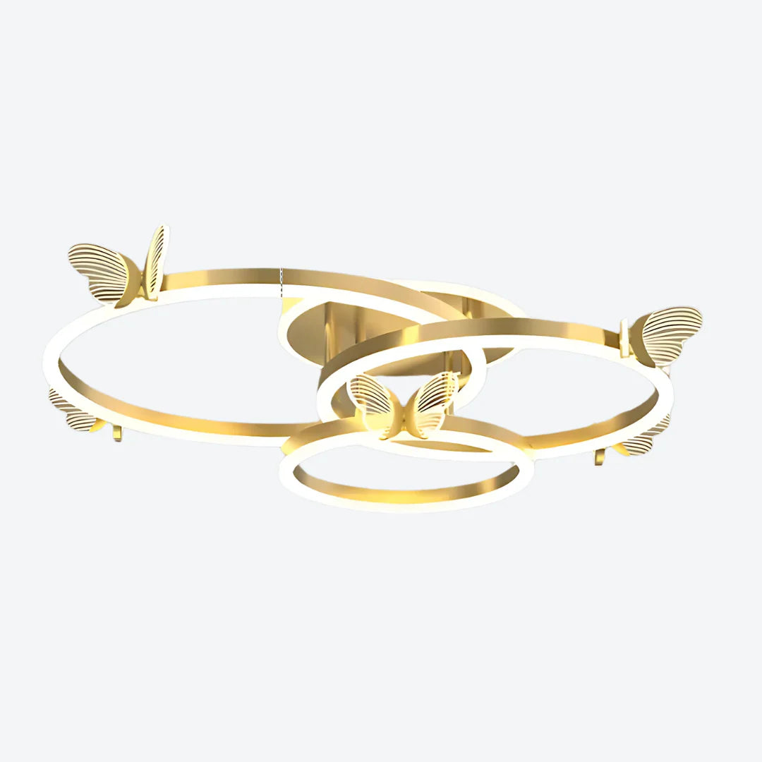 Butterfly LED Ceiling Lamp in Butterfly Design