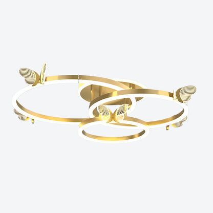 Butterfly LED Ceiling Lamp in Butterfly Design