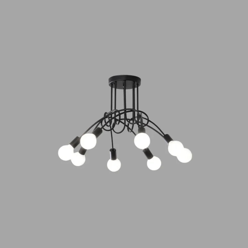 Aventra Vintage LED Ceiling Lamp in Antique Design