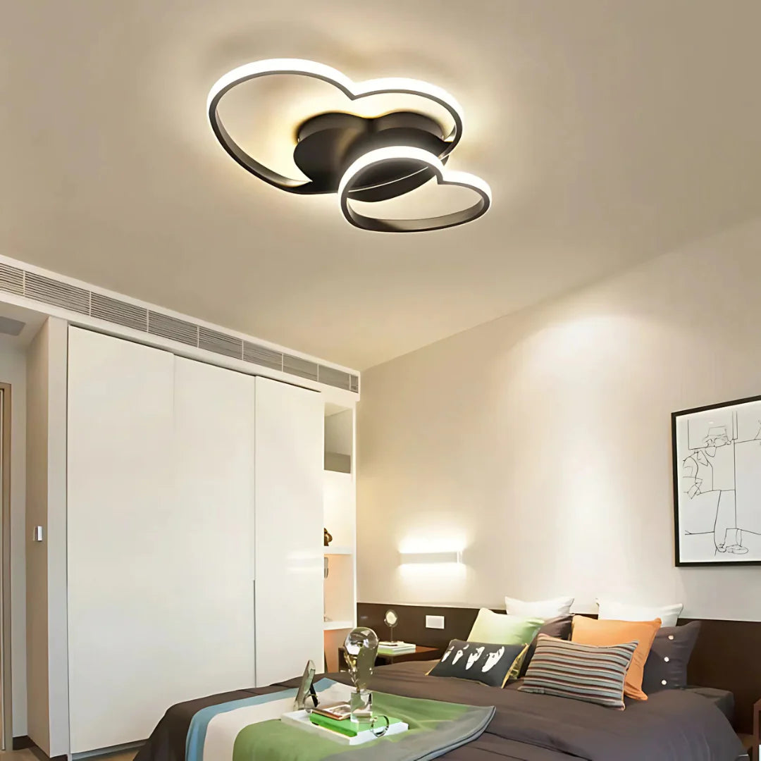 Heart Children's Room LED Ceiling Lamp