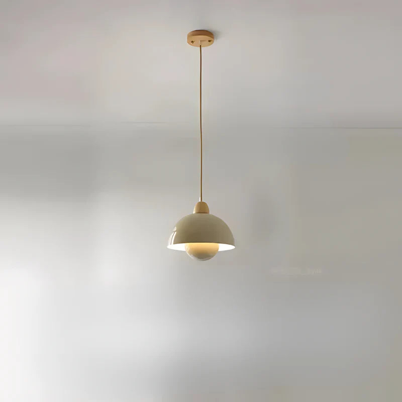 Amarelia Rustic Wooden Pendant Lamp for a Warm, Atmospheric Look