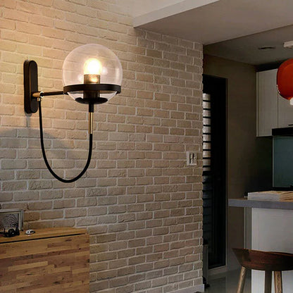Euphile Stylish Glass Wall Lamp