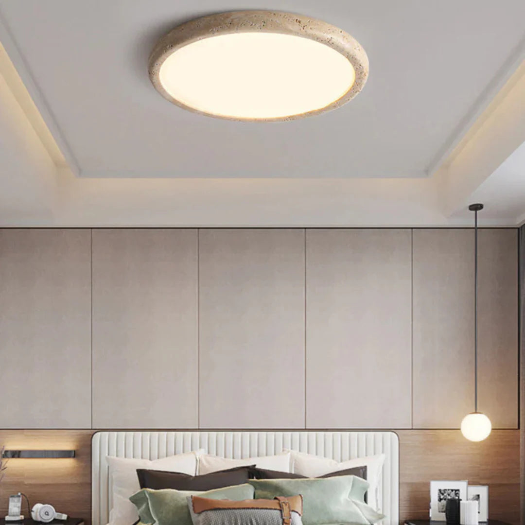 Noct Natural Stone LED Ceiling Lamp
