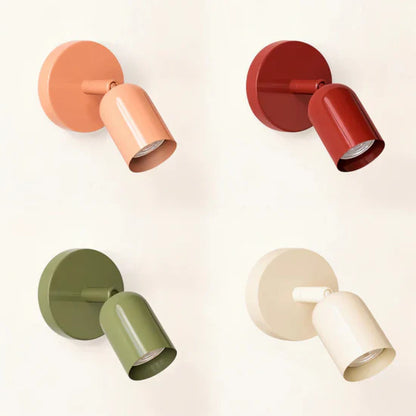 Lucius Minimalist Macaron LED Wall Lamp