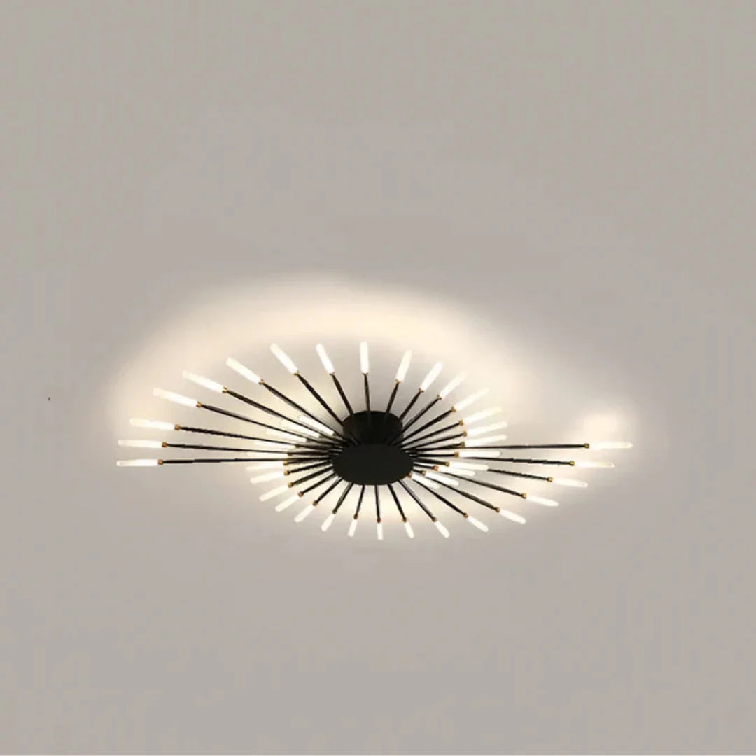 Spiral Luxury LED Ceiling Lamp | Stylish Ceiling Light for Living Room