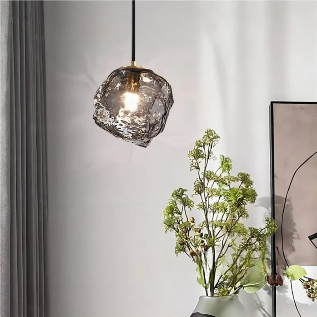 Lumenos Glass Stylish Pendant Lamp for Dining Table