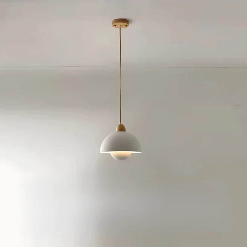Amarelia Rustic Wooden Pendant Lamp for a Warm, Atmospheric Look