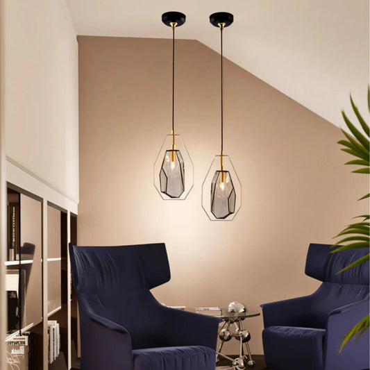 Flavia Minimalist Glass Pendant Lamp