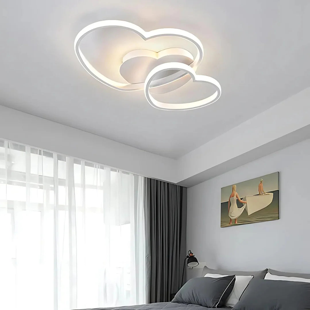 Heart Children's Room LED Ceiling Lamp