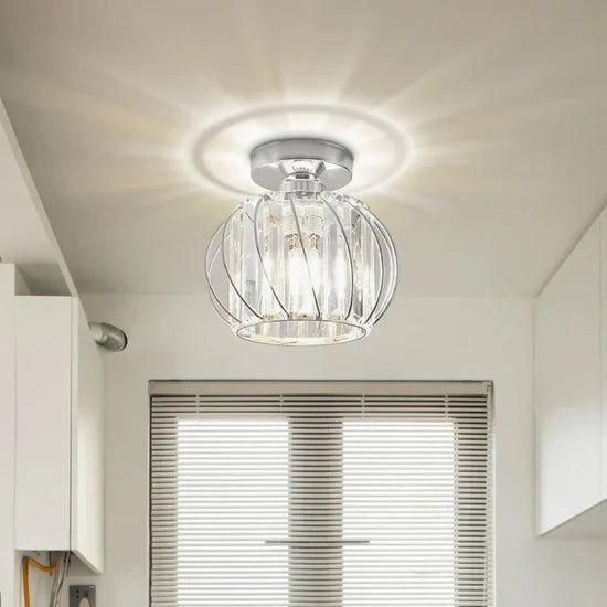 Panacea Modern Glass Ceiling Lamp