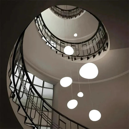 Auralyne Glass Pebble Pendant Lamp