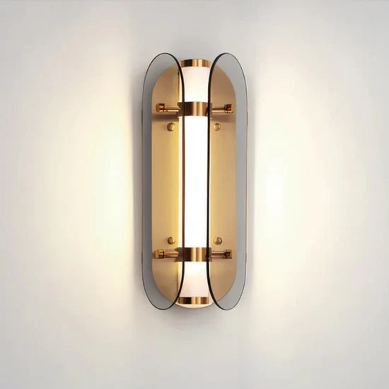 Orvara Luxury LED Wall Lamp Glass