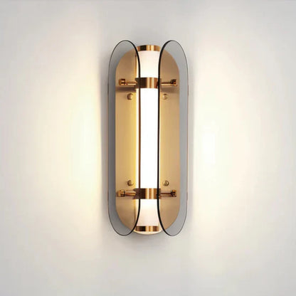 Orvara Luxury LED Wall Lamp Glass