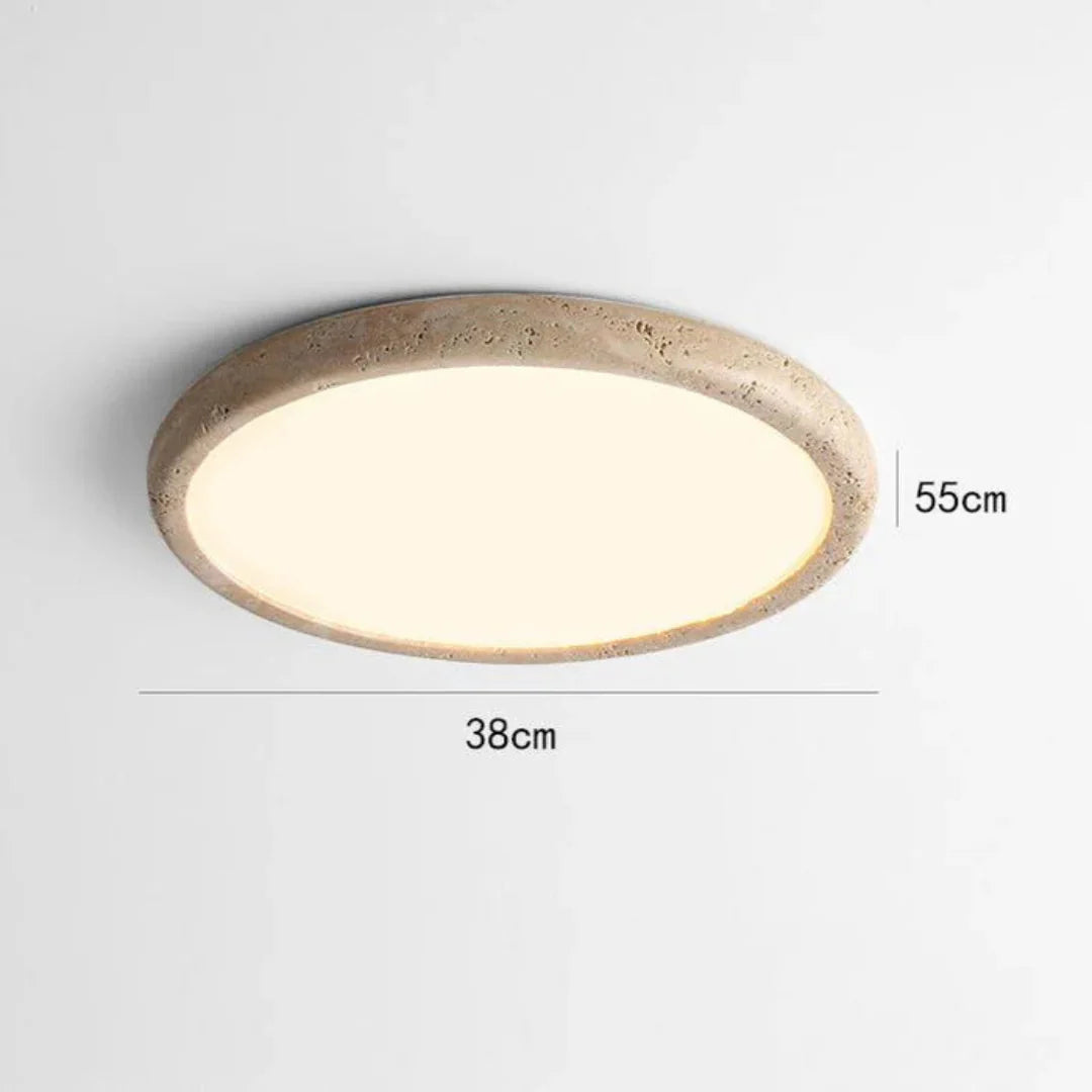 Noct Natural Stone LED Ceiling Lamp
