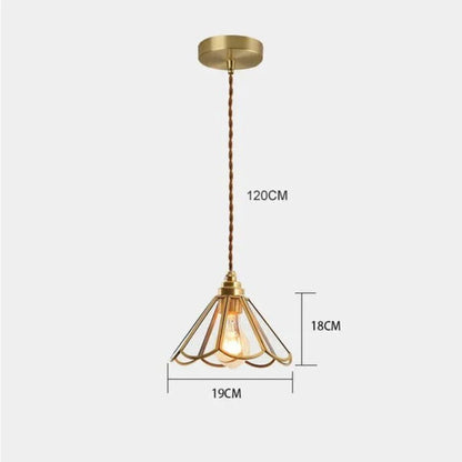 Brivon Design Hanging Lamp Stained Glass