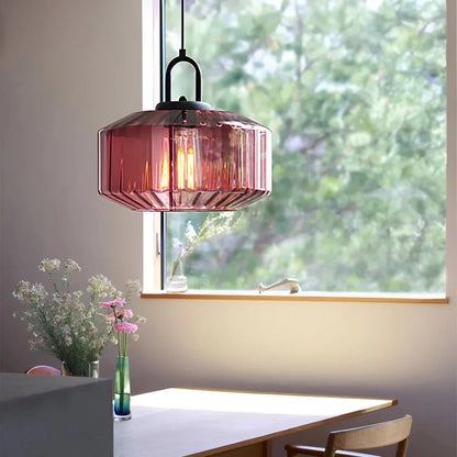 Mireta Retro Colored Glass Pendant Lamp
