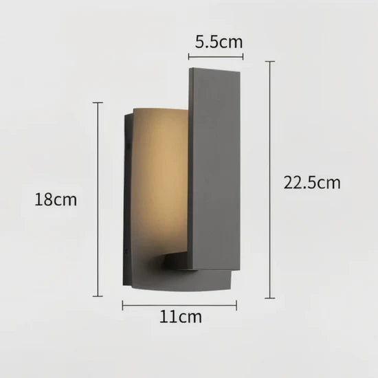 Lyrux Minimalist LED Outdoor Lamp