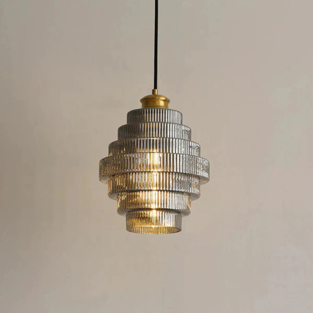 Hebes Retro Hanging Lamp Glass