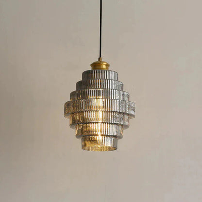 Hebes Retro Hanging Lamp Glass