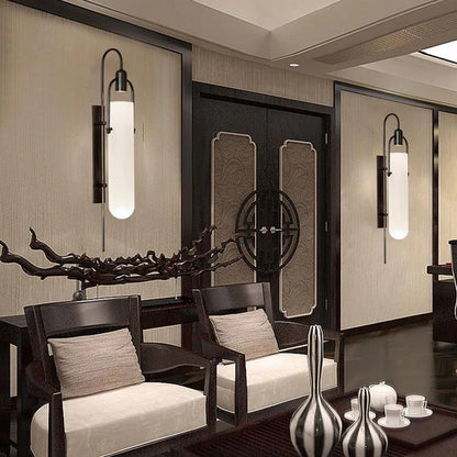 Orana Industrial Glass Wall Lamp