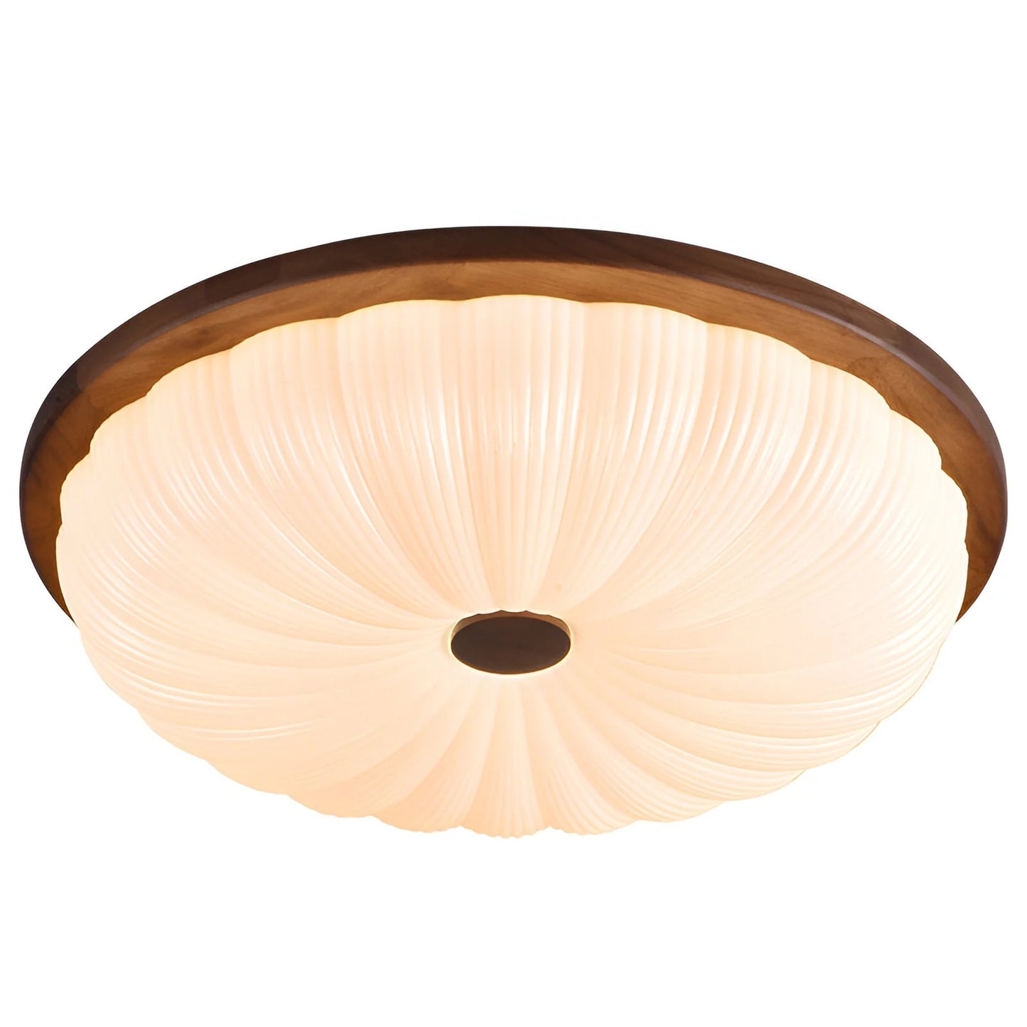 Talena American Vintage Wooden Retro LED Ceiling Lamp