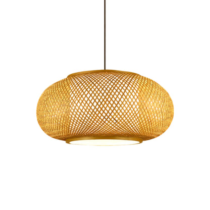 Vivara Bamboo Pendant Lamp with Natural Design