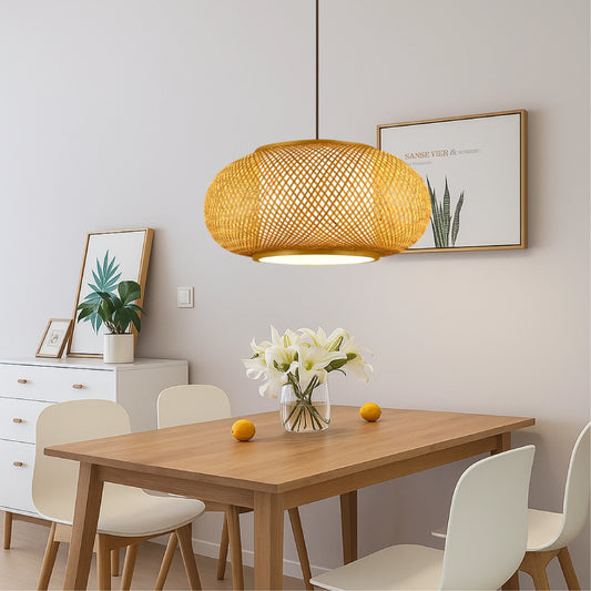 Vivara Bamboo Pendant Lamp with Natural Design