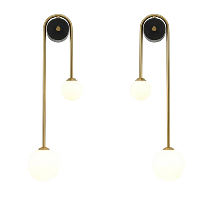 Florania Wall Lamp with Arc-Shaped Design