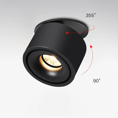 Alira Adjustable Cylinder Recessed LED Ceiling Lamp