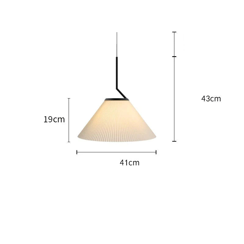Soralia Scandinavian Pendant Lamp with Folded Design