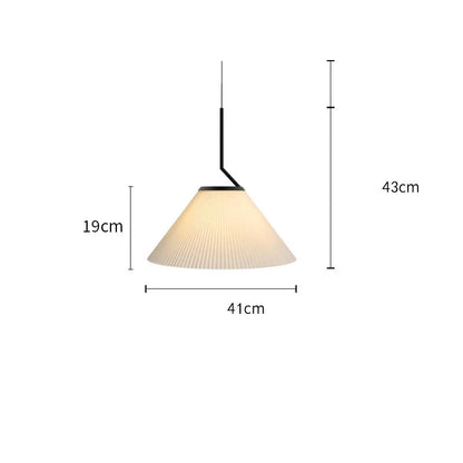 Soralia Scandinavian Pendant Lamp with Folded Design