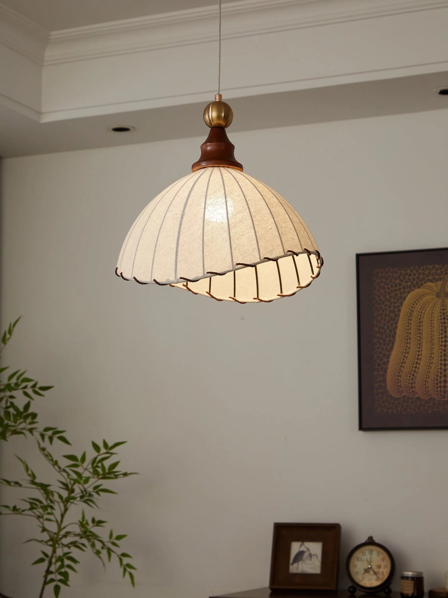 Velona Modern Fabric Pendant Lamp