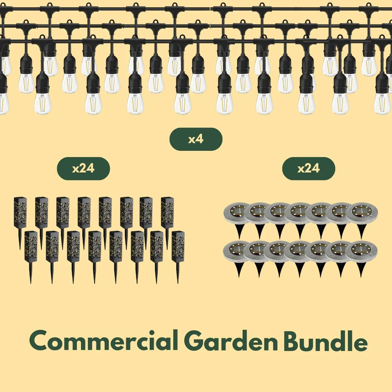 Casa Solaro™ Commercial Garden Bundle