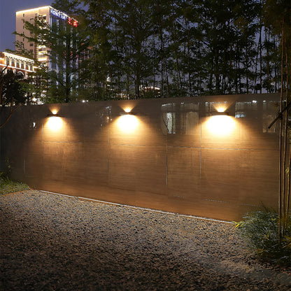 Solarae Modern Outdoor Wall Lamp with Sensor