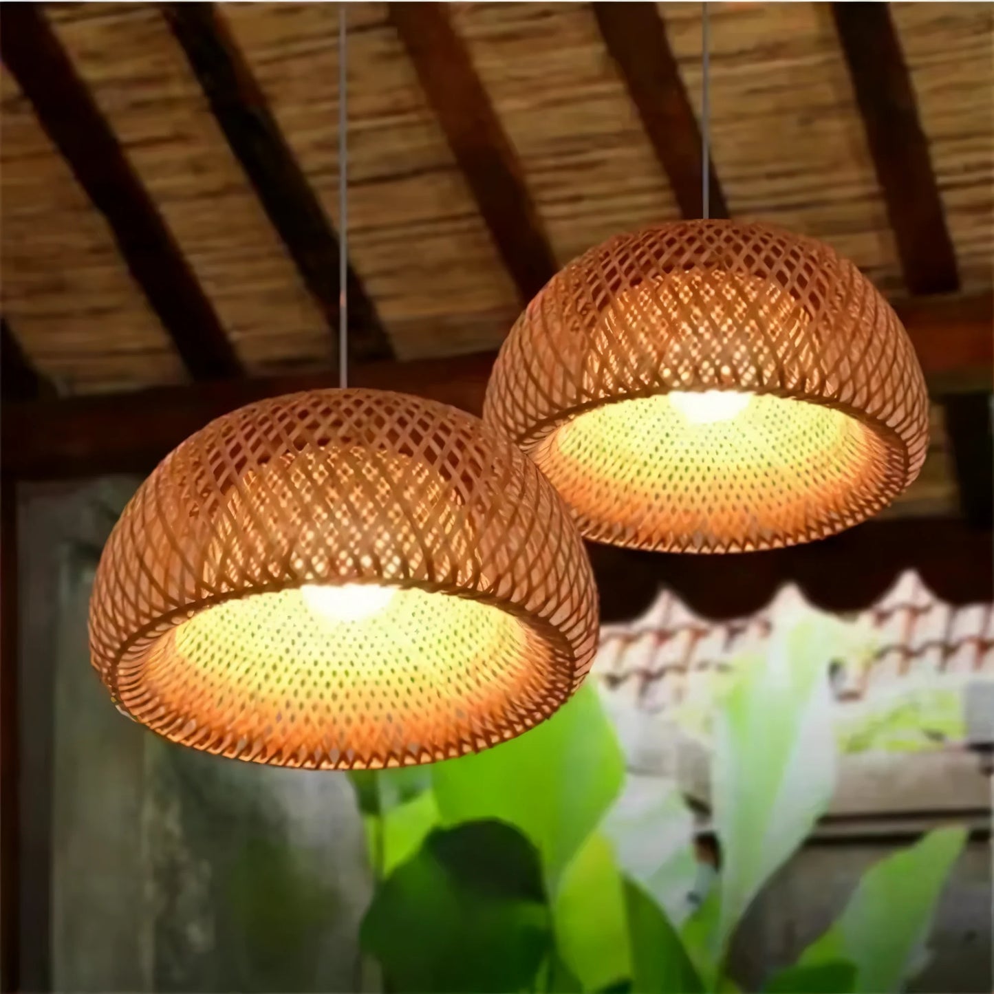 Florentis Aesthetic Wicker Pendant Lamp