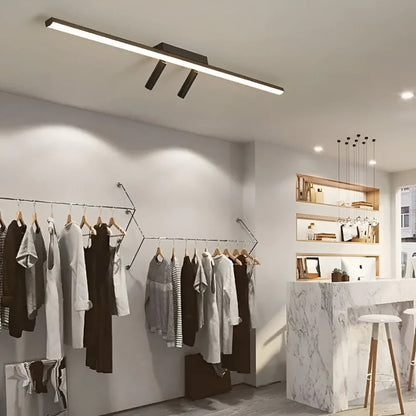 Acanthus Adjustable LED Rail Spot Ceiling Lamp