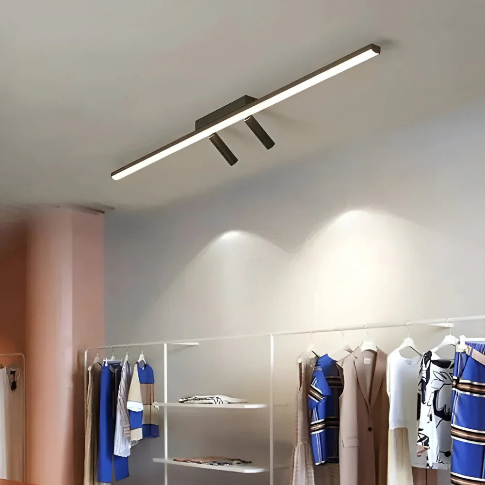 Acanthus Adjustable LED Rail Spot Ceiling Lamp