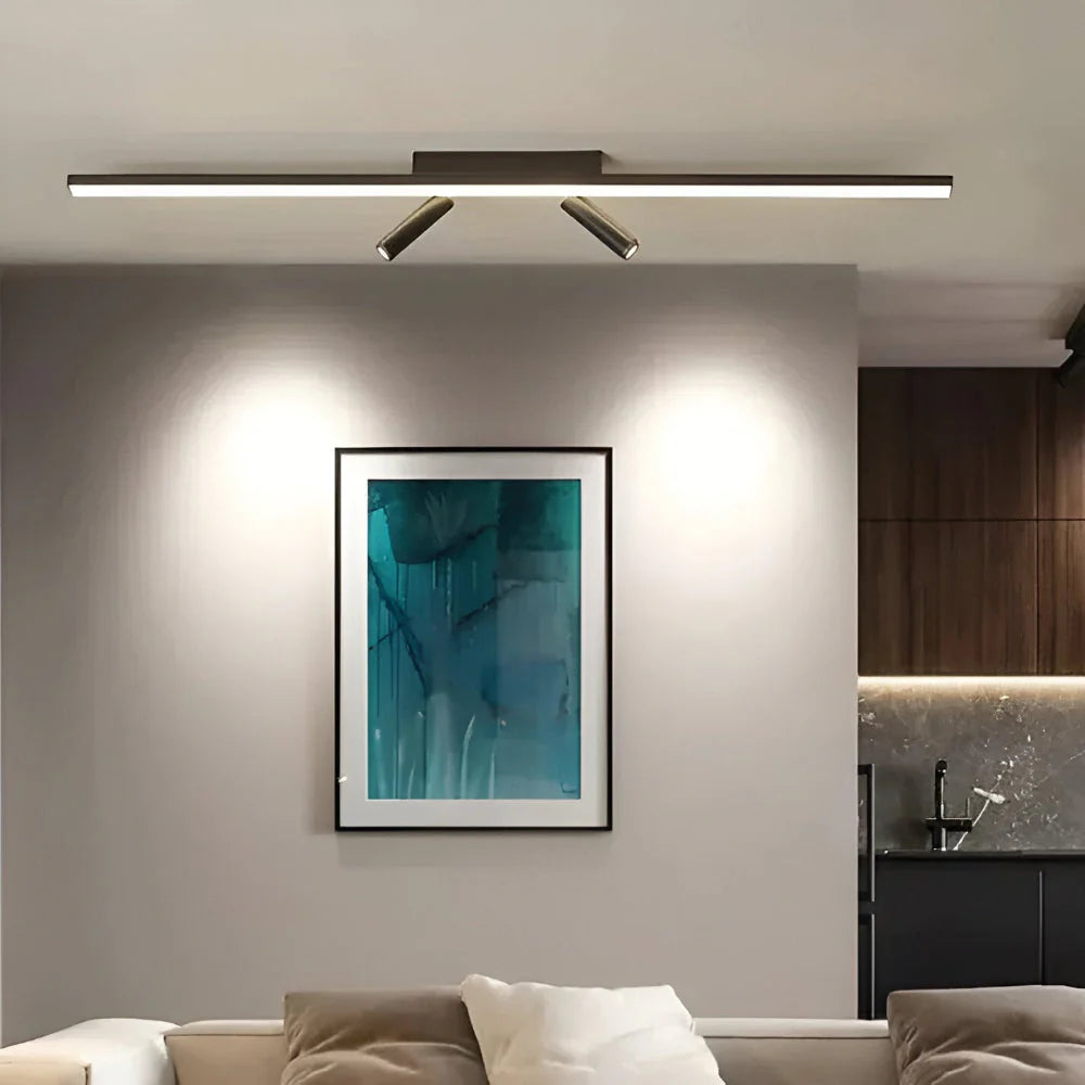 Acanthus Adjustable LED Rail Spot Ceiling Lamp