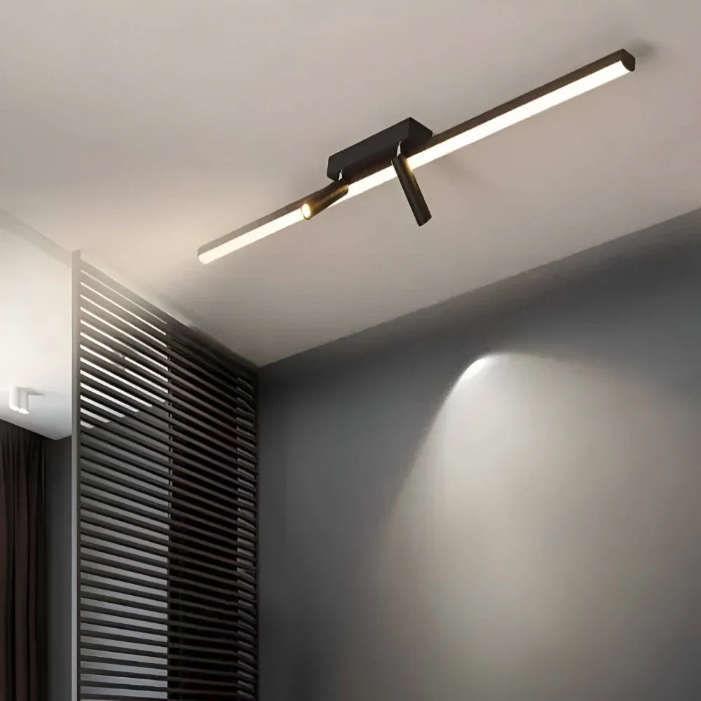 Acanthus Adjustable LED Rail Spot Ceiling Lamp