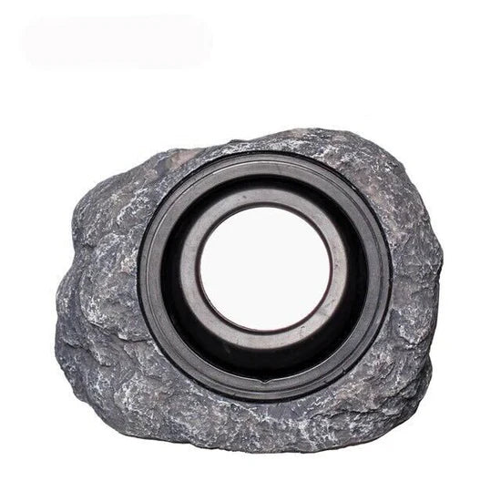 Aureline Solar Outdoor Stone Look Lamp