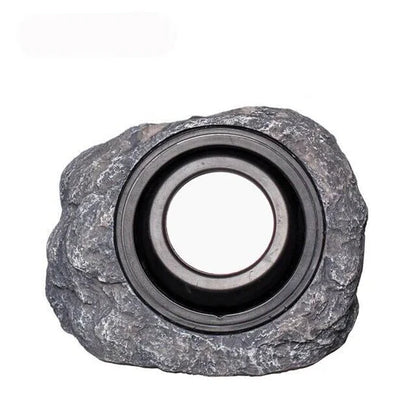 Aureline Solar Outdoor Stone Look Lamp