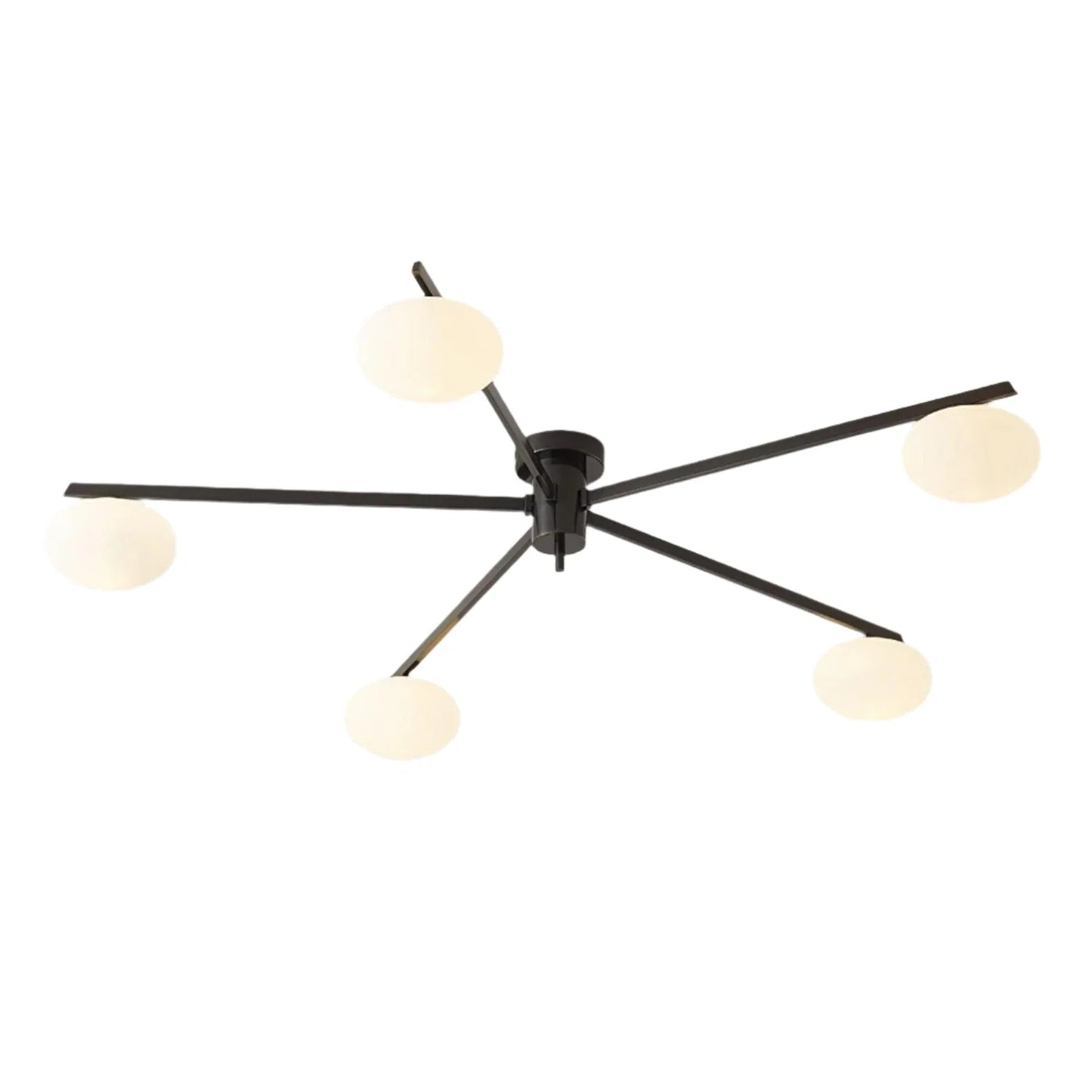 Drusilla Minimalist Scandinavian Glass Ceiling Lamp