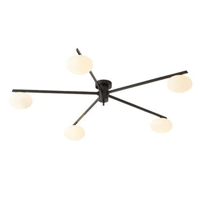 Drusilla Minimalist Scandinavian Glass Ceiling Lamp
