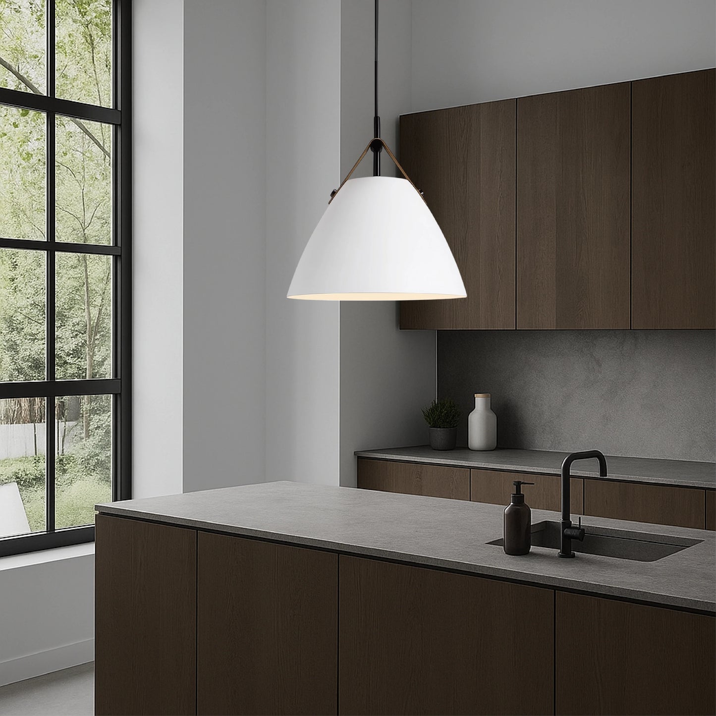 Orantha Scandinavian Pendant Lamp with Colorful Design