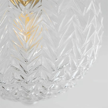 Evona Retro Crystal Glass Ceiling Lamp