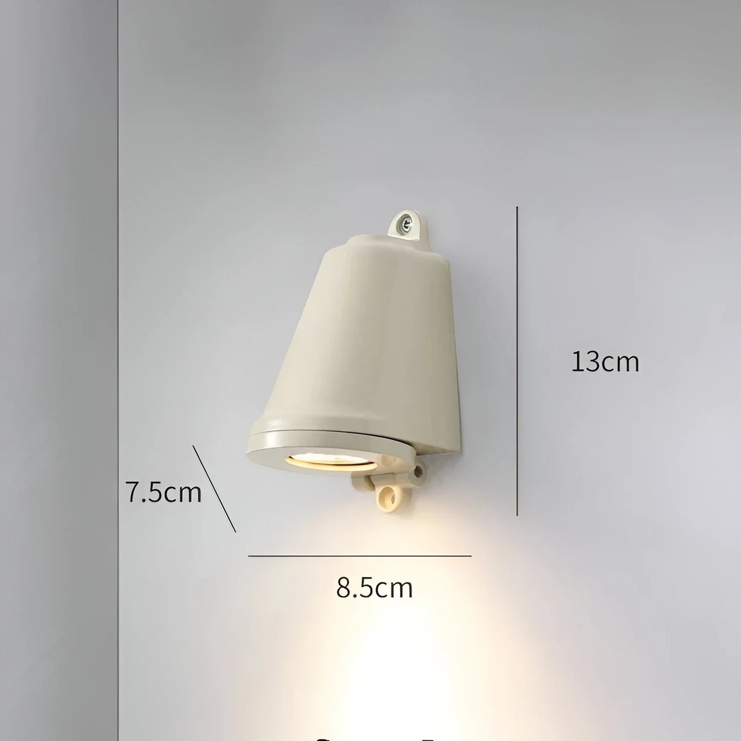 Aureva Minimalist LED Outdoor Wall Lamp